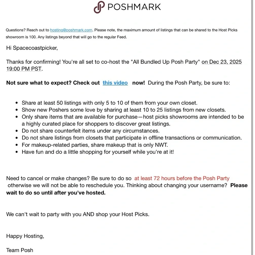 CO-HOSTING ALL BUNDLED UP POSH PARTY ON DECEMBER 23, 2025 @ 7 PM PST/10 PM EST - Picture 3 of 3